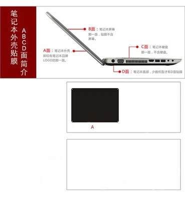 1PCS Top Leather Sticker Skin Cover for Apple Macbook Pro 13 A2289 A2251 2020 - Image 1 of 4