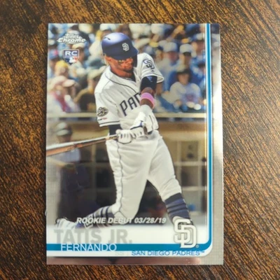 FERNANDO TATIS JR Rookie Debut 2019 Topps Chrome Update RC #54 Padres (B) - Image 1 of 2