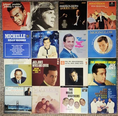 1960's POP-VOCAL-EASY LISTENING LP Vinyl Records Lot (1) - Jack Jones, Pat Boone Foto 1 de 4