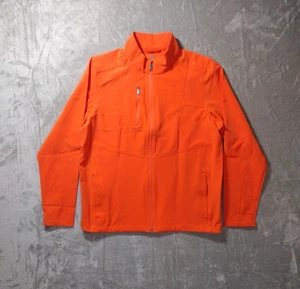 New Graham Luxe Full Zip Golf Workwear Jacket Safety Orange Medium Mens 5158 - Picture 1 of 9
