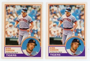 1983 O-Pee-Chee #321 Kirk Gibson Lot Of 2 NM-MT - Picture 1 of 2