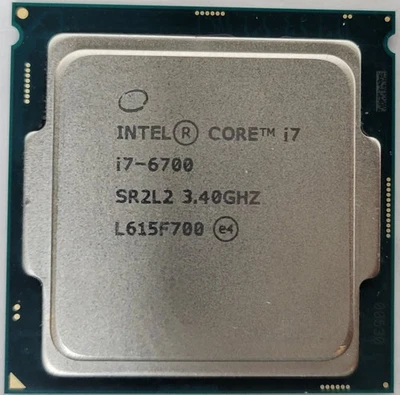 Intel Core i7-6700 3.40GHz 65w Quad Core LGA Desktop Processor SR2L2 - Image 1 of 2