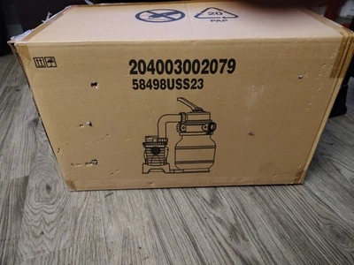 Bestway 58498USS23 Flowclear 1500 Gallon Sand Filter Pump for Above Ground Pools - Image 1 of 2