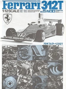 TAMIYA 1/12 Scale Plastic Model FERRARI 312T Original INSTRUCTION MANUAL - HTF! - Picture 1 of 4