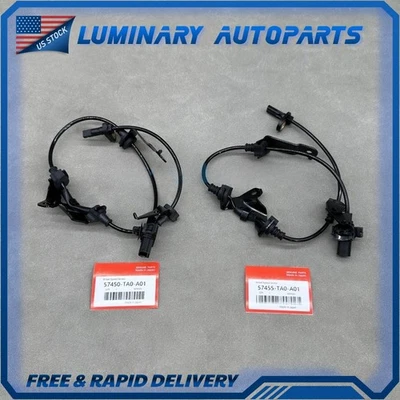 OEM 2XABS Wheel Speed Sensor Front Left & Right Fit For HONDA ACCORD Acura TSX Foto 1 de 4
