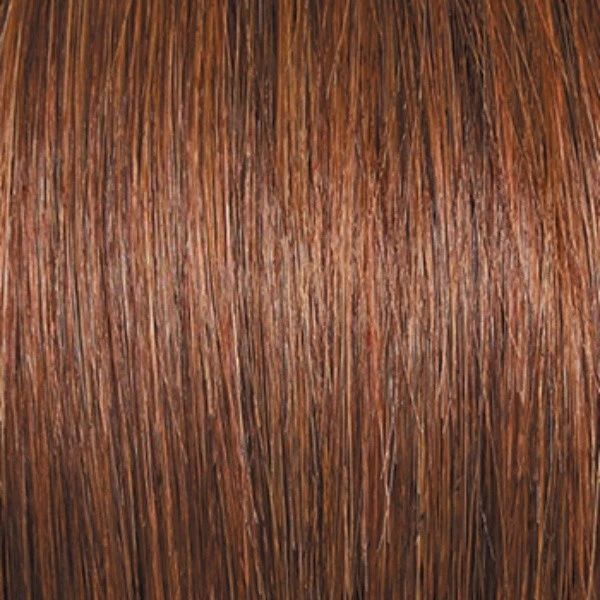 Raquel Welch Play It Straight Wig Color R6/30H Chocolate Copper by Hairuwear