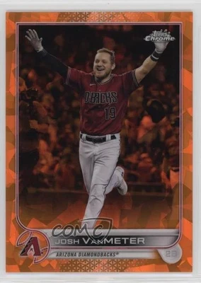 2022 Topps Chrome Sapphire Edition Orange /25 Josh VanMeter #534 - Image 1 of 2