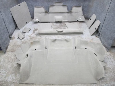 01-04 CHEVROLET CORVETTE C5 CONVERT FLOOR MAT TRUNK LINER CARPET COVER SET OEM - Image 1 of 4