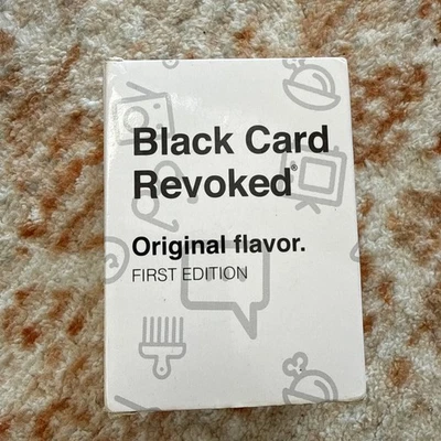 Black Card Revoked Original Flavor Party Card Game First Edition Black Culture - Image 1 of 4