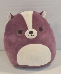 Peluche de peluche suave Squishmallows Kellytoy Sloan the Purple Skunk 20 cm 8" - Imagen 1 de 7