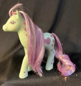 Vintage My Little Pony Hasbro glitzernder Sweetheart Schwester Ponys Sternenblitz Ohrring - Bild 1 von 7