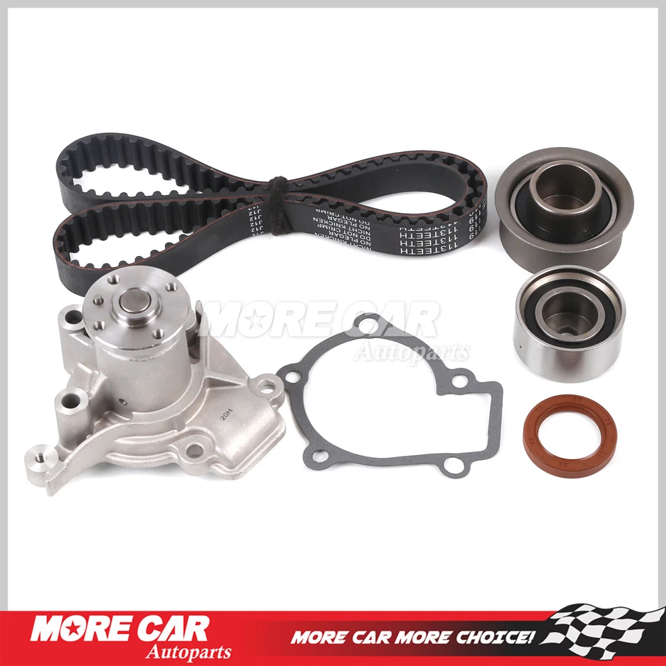 Kit de correa de distribución bomba de agua para 97-06 Hyundai Elantra Tiburon Kia Spectra 2,0 L L4 Foto 1 de 4