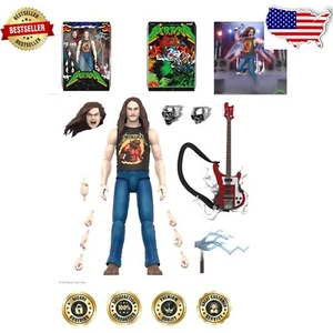 Collectible Cliff Burton ULTIMATES! Figure - Premium 7-Inch Metal Action Toy - Picture 1 of 8
