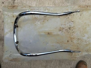 4849 Moto Guzzi California 3 ANTERIORE Parafango Parafango Cromato Stay Brace 1993 - 1998 - Foto 1 di 14
