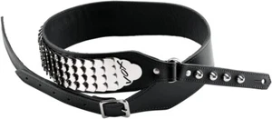 VOX Guitar Python Strap Leather PYTHON STRAP V822 Black - Picture 1 of 3