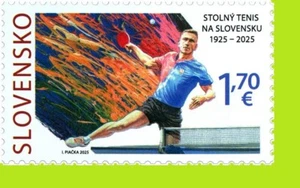 Slovakia 2025 - Table Tennis in Slovakia - Sports - MNH - Picture 1 of 1