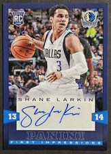 2013-14 Panini First Impressions Autographs #22 Shane Larkin RC Auto Mavericks