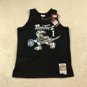 Toronto Raptors Tracy McGrady Mitchell & Ness schillerndes Trikot Herren Large schwarz - Bild 1 von 7
