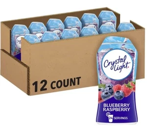 Crystal Light Sugar Free Zero cal liquid Water Enhance Blueberry Raspberry ATS - Picture 1 of 3