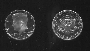 1972-S Proof Kennedy medio dólar (D335) ch/bu - Imagen 1 de 3
