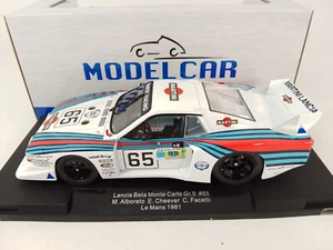 MODELCAR GROUP 1:18 AUTO LANCIA BETA MONTECARLO GR.5 #65 LE MANS '81   MCG18812R - Picture 1 of 2