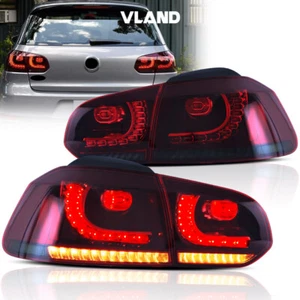 VLAND Roter Rauch LED Rückleuchten Für 2008–2013 Volkswagen Golf 6 w/Sequential - Bild 1 von 17