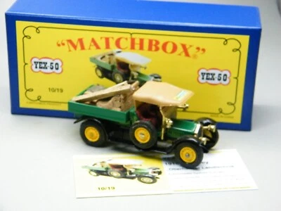 Matchbox MoY Code 2 YEX-50 Crossley mit handgebauter Ladung blaue Box  1 von 9 - Bild 1 von 4