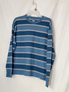 Free Assembly Boys Long Sleeve Stripe T-Shirt Crew Neck Size XXL (18) - Picture 1 of 12