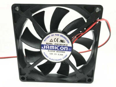 MARKENLOS 1PC JAMICON 8015 JF0815S1UR-R DC12V 0.34A 8CM UPS cooling fan