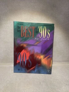 The Very Best of the 90s So Far Piano Songbook Sheet Music Pop Edition 82 Songs - Picture 1 of 7