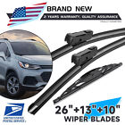 Wiper Blades Direct Connect Size 26 & 13 & 10- Front Left and Right and Rear Set