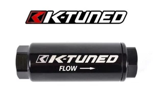 K-TUNED HIGH-FLOW FUEL FILTER 10AN INLET/OUTLET KTD-MFF-010 - Bild 1 von 2