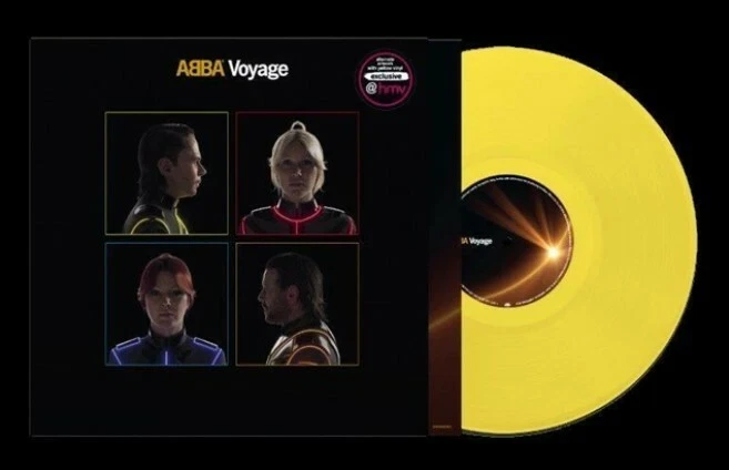 ABBA - VOYAGE YELLOW LIMITED VINYL  - Image 1 of 1