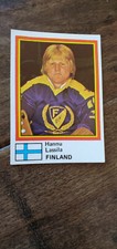 1981 SEMIC SWEDEN SWEDISH WORLD CHAMPIONSHIPS STICKER HANNU LASSILA FINLAND # 20