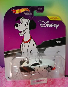 New PONGO✰ 101 Dalmations ✰✰ 2021 DISNEY Pixar✰Hot Wheels Character cars - Picture 1 of 2