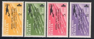 1934 KÖNIGREICH - Nr. 56/59 PA Rom-Buenos Aires postfrisch/** TOP ZENTRIERUNG - Bild 1 von 1