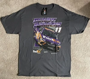 Denny Hamlin FedEx T-shirt - SIZE: MED - NEW W/ TAG - Picture 1 of 4