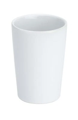 White Ceramic Cone Cup - Toothbrush Holder for Toothbrush and... - Image 1 of 4