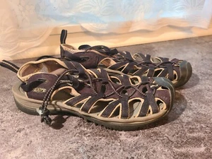 Keen Women Shoe Whisper Size 9.5 Blue Sport Sandal Athletic Beach/Water ⭐⭐⭐⭐ - Picture 1 of 9