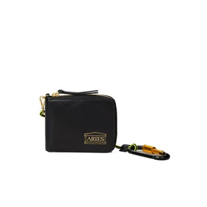 PORTAFOGLI UNISEX ARIES LEATHER WALLET FTAR10021.BLK - Foto 1 di 3