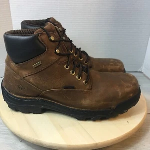 NWT Wolverine Mens ASTM F2413-18 Brown Leather Steel Toe Work Boots SZ 13M - Picture 1 of 9