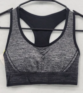 All in Motion Women's Seamless Racerback Bra Gray Size XS - Picture 1 of 11