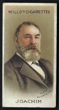 WILLS - MUSICAL CELEBRITIES - #21 JOACHIM
