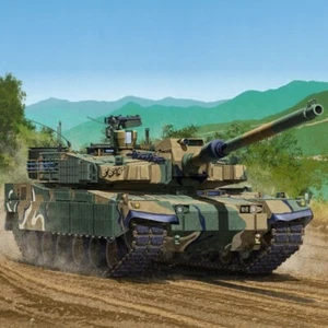 [1/48 Scale] R.O.K ARMY K2 "BLACK PANTHER", ACADEMY PLASTIC MODEL #T13321 - Picture 1 of 8