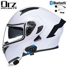 Dot Bluetooth Modular Flip Up Motorcycle Helmet Full Face Dual Visor Len Helmet
