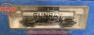 ATLAS O 3-RAIL SUNRAY 11,000 GALLON TANK CAR! O SCALE FREIGHT 11000 - Image 1 of 3