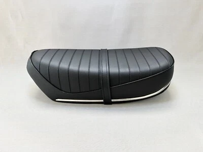 Honda Dax ST70 ST50 ST90 Seat Saddle With Chrome Trim CT70 Trail70 Reproduction. - Imagen 1 de 4