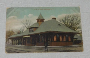 Delaware and Hudson Depot Cambridge New York postcard - Picture 1 of 2