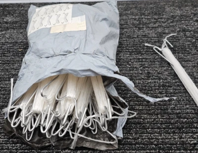 (CANTIDAD 30) Gancho de soporte para tomate con cuerda de 39 pies para jardín flor vegetales frutas Foto 1 de 4