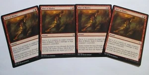 MTG Blur Of Blades Hour Of Devastation Magic The Gathering LP x4 - Picture 1 of 1